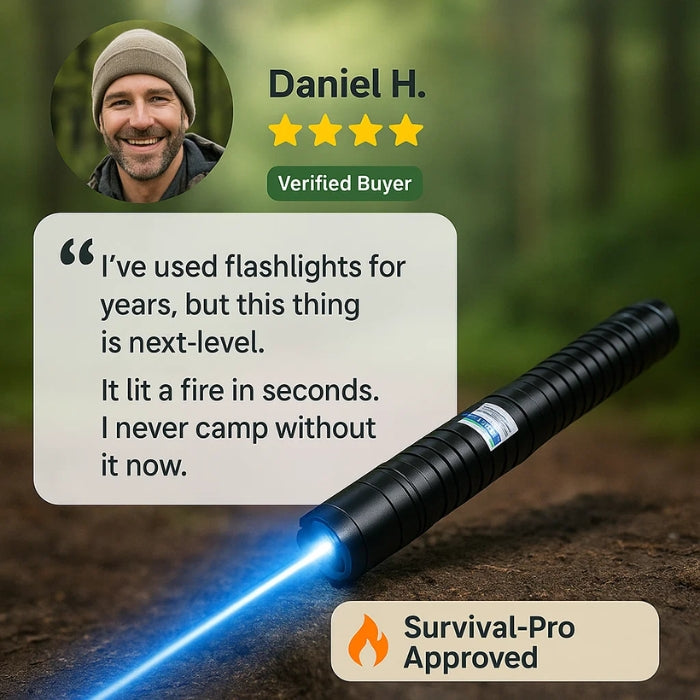 Tactical Laser Torch - High-Intensity Waterproof Adventure
