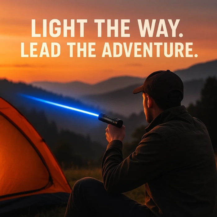 Tactical Laser Torch - High-Intensity Waterproof Adventure