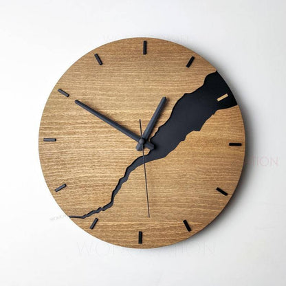 Wooden Wall Clock | Minimalist Natural Design
