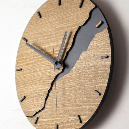 Wooden Wall Clock | Minimalist Natural Design