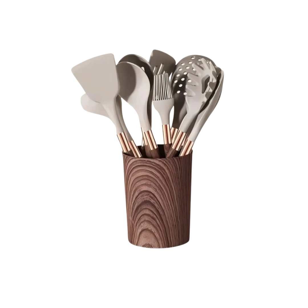 Silicone Kitchen Utensil Set | Heat-Resistant Cooking Tools