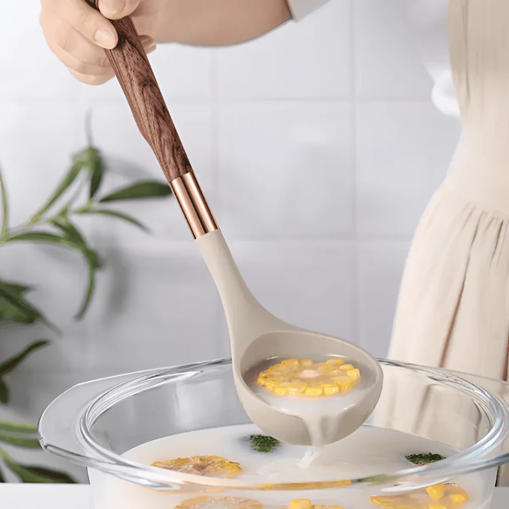 Silicone Kitchen Utensil Set | Heat-Resistant Cooking Tools