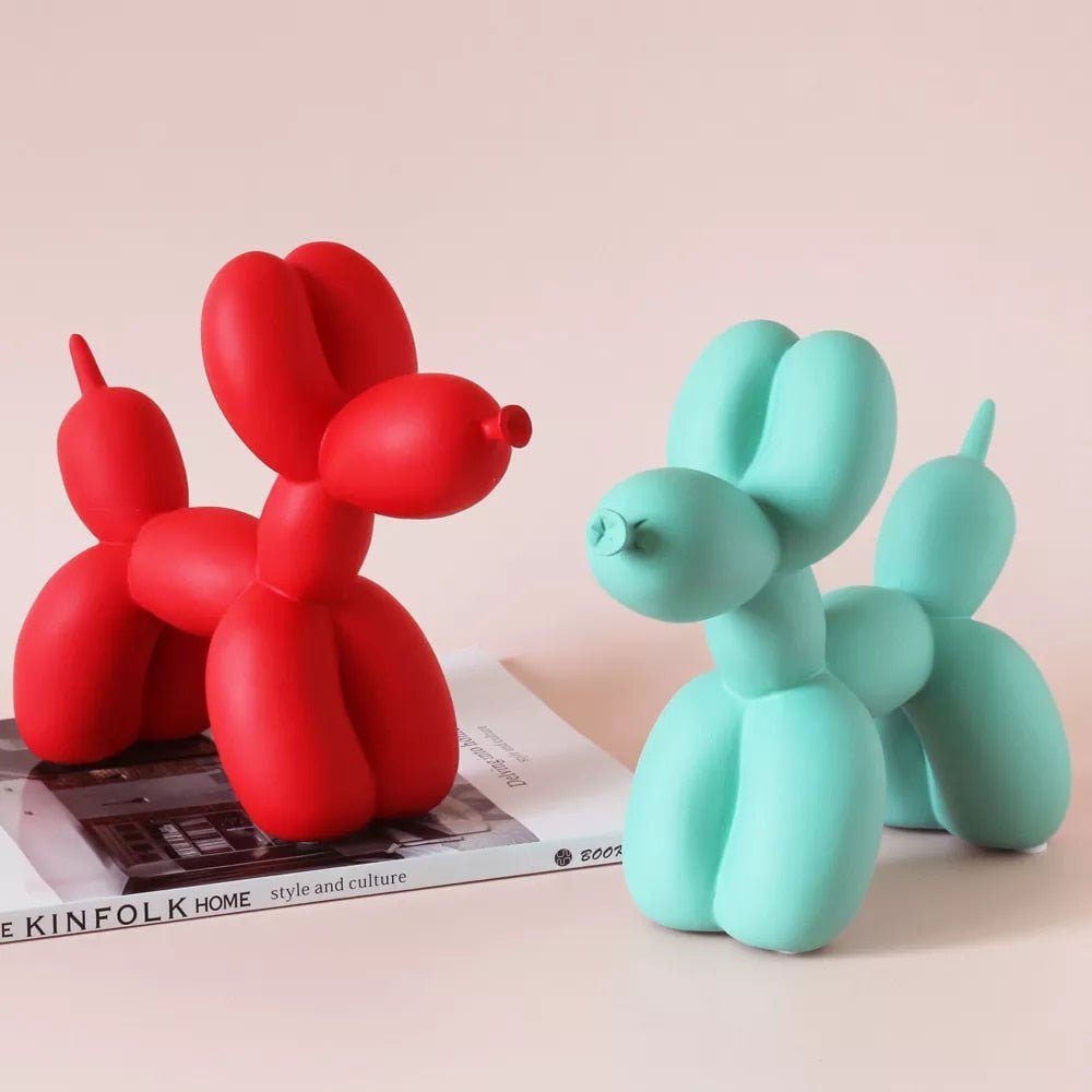 Balloon Dog Sculpture | Modern Playful Home Accent