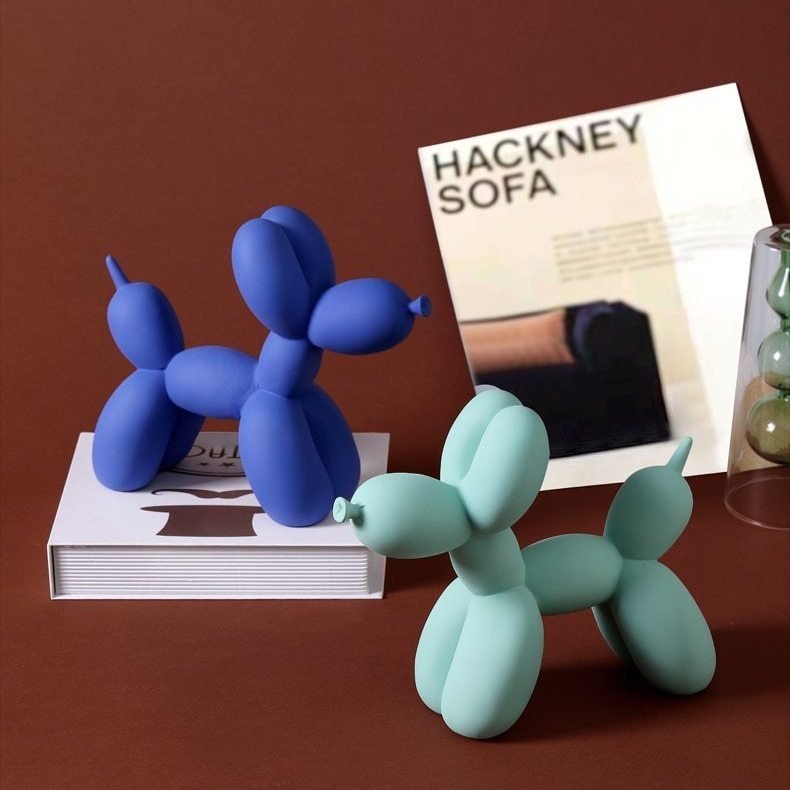 Balloon Dog Sculpture | Modern Playful Home Accent