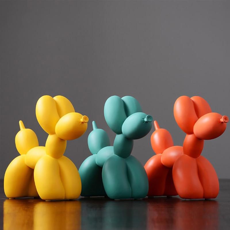 Balloon Dog Sculpture | Modern Playful Home Accent