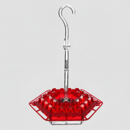 Hummingbird Feeder Clear Base Flower Ports