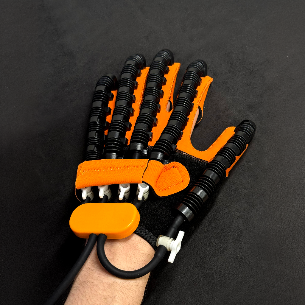 Automatic Hand Trainer Gloves for Rehabilitation Therapy and Finger Strength
