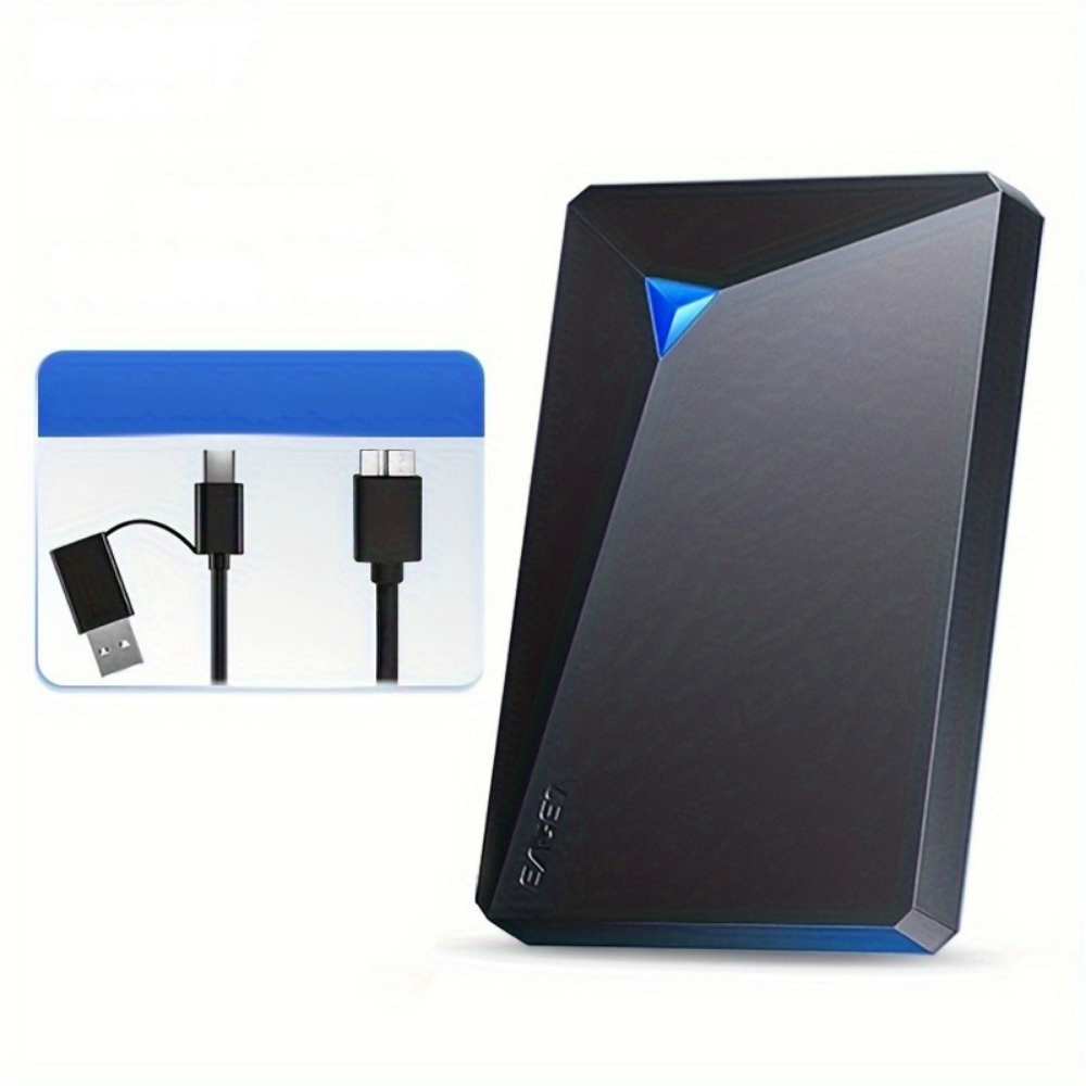 External Hard Drive Portable USB High Speed Data Storage Drive