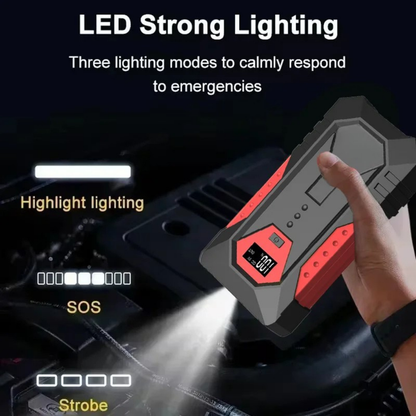 Car Jump Starter Portable 2000A Battery Booster Power Pack