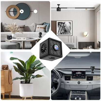 Security Camera Mini Wireless WiFi 1080P Night Vision Monitor