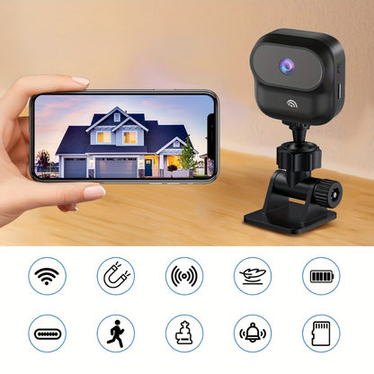 Security Camera Mini Wireless WiFi 1080P Indoor Video Monitor