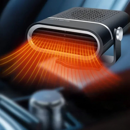 12V/USB Car Heater | Compact demisting airflow
