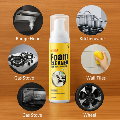 All Purpose Cleaner Foam Spray for Car Interior