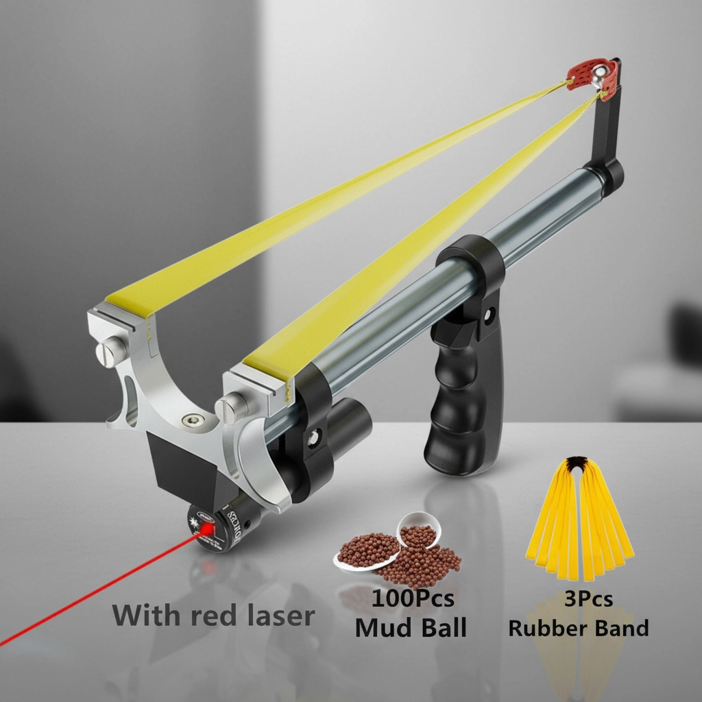 Slingshot High Power Telescopic Metal Hunting Launcher