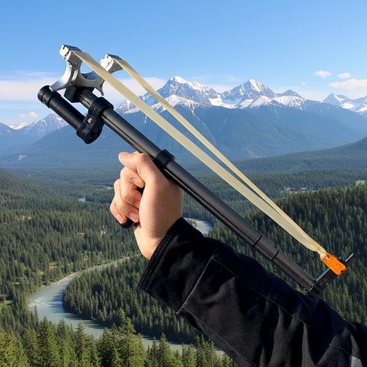 Slingshot High Power Telescopic Metal Hunting Launcher