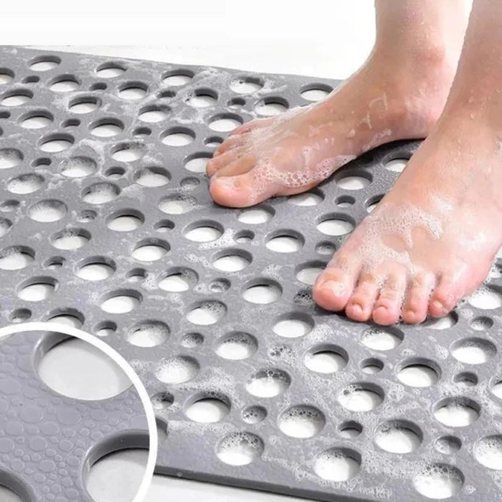 Shower Mat Non Slip Antibacterial Suction Bathroom Bath Mat