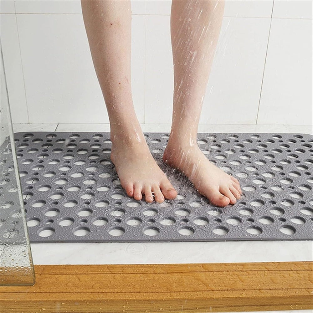 Shower Mat Non Slip Antibacterial Suction Bathroom Bath Mat