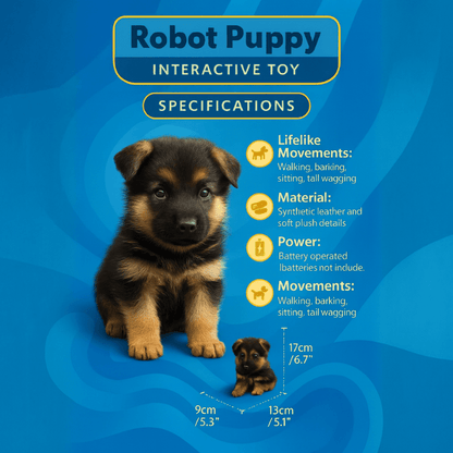 Interactive Puppy Toy | Realistic Electronic Pet