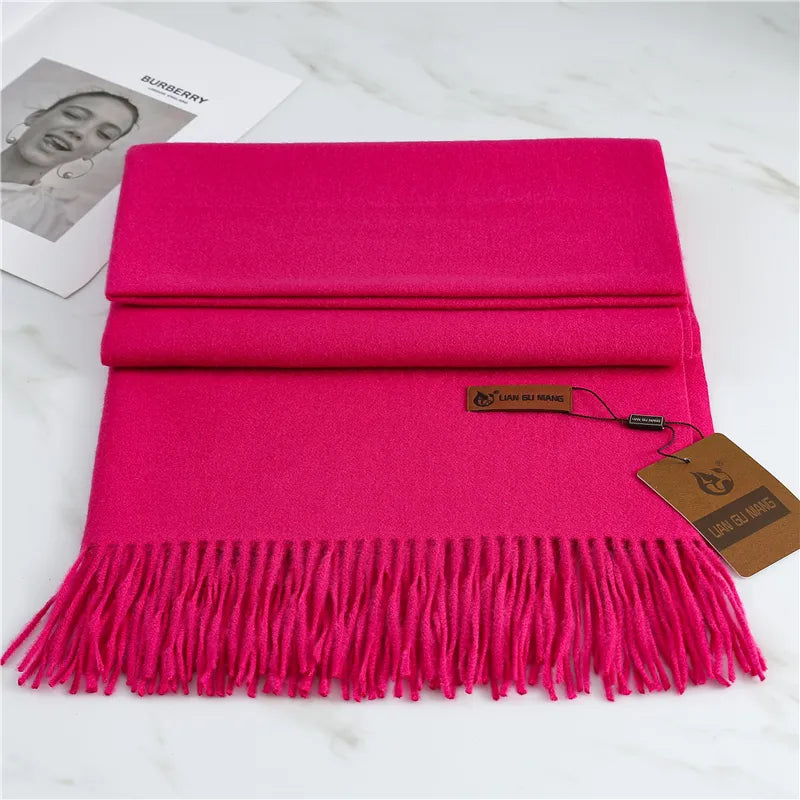 Krystal Cashmere Scarf | Warm Winter Accessory