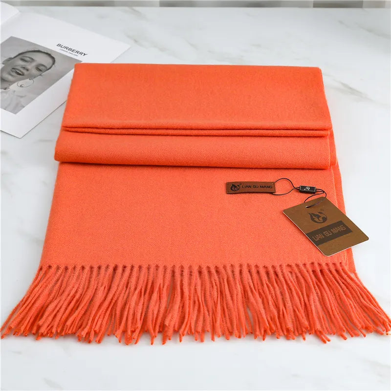 Krystal Cashmere Scarf | Warm Winter Accessory
