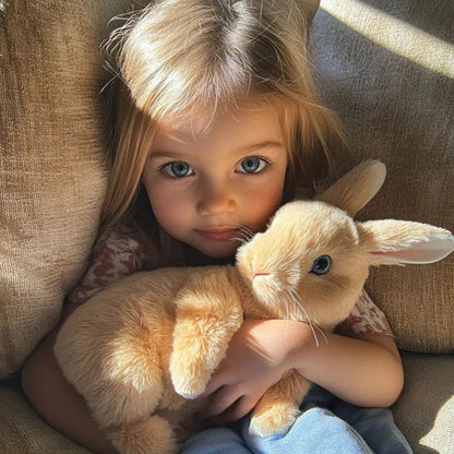 Realistic Plush Bunny | Soft Interactive Toy