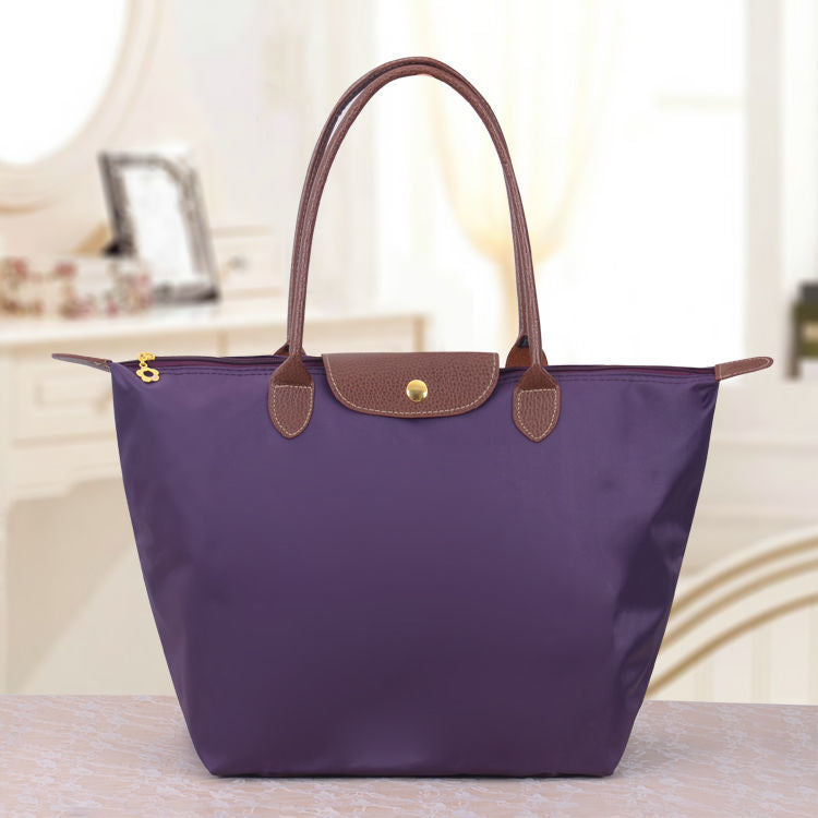 Crossbody Bag Oxford Style Faux Leather Shoulder Bag for Daily Use