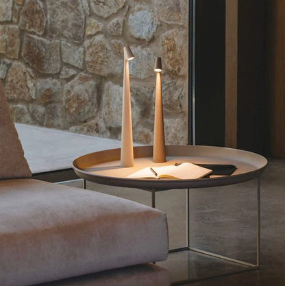 Nordic Wireless LED Table Lamp | Minimalist Rechargeable Design