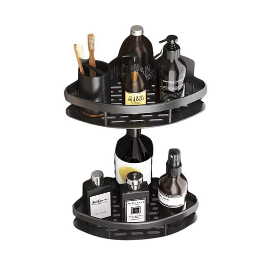 Aluminium Shower Corner Shelf | Adhesive Wall Storage