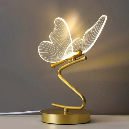 Butterfly LED Table Lamp | Sculptural Ambient Night Light
