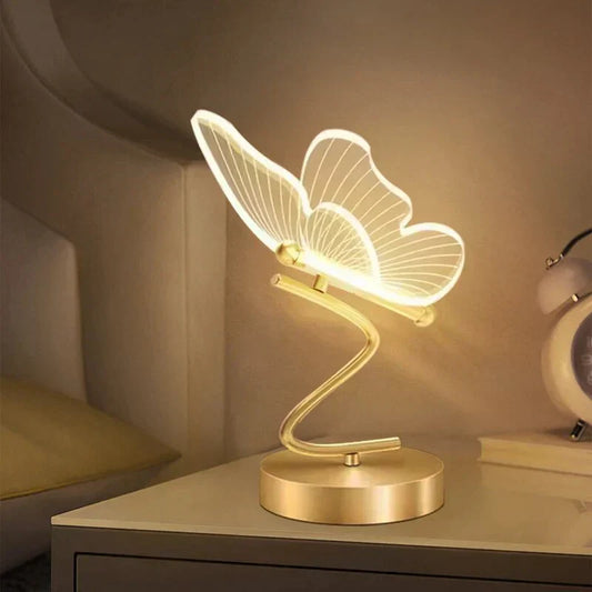Butterfly LED Table Lamp | Sculptural Ambient Night Light