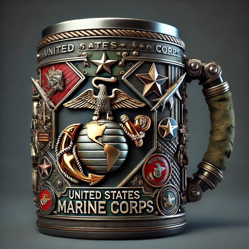 Mug Decorative Army Navy Air Force Marine Tactical Style
