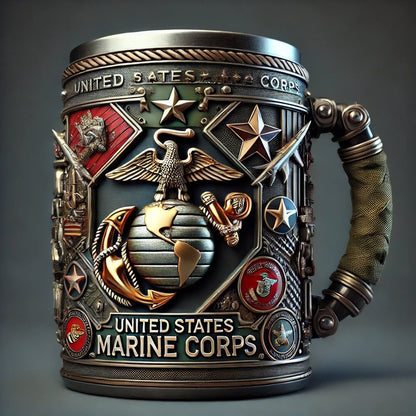 Mug Decorative Army Navy Air Force Marine Tactical Style