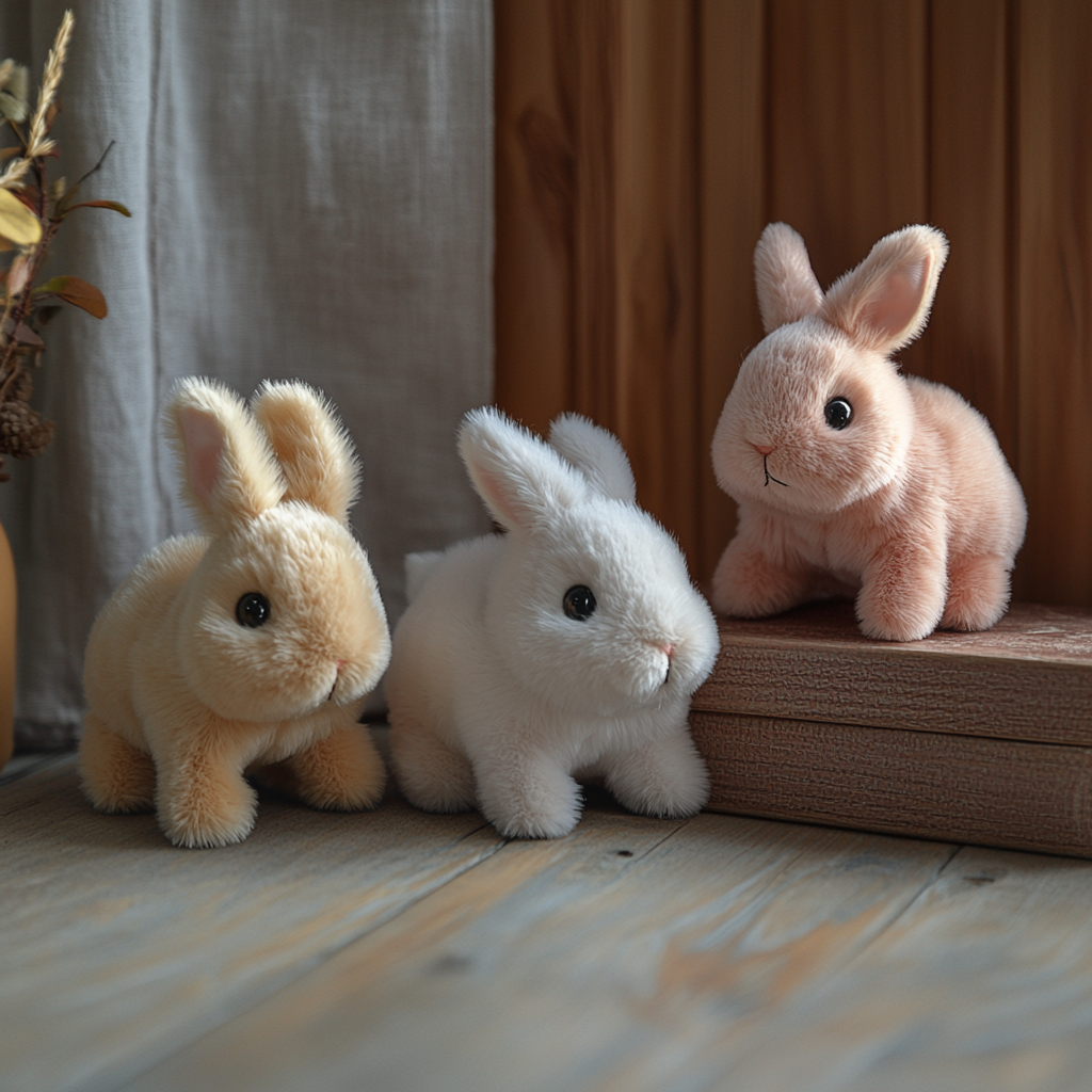 Realistic Interactive Bunny Toy