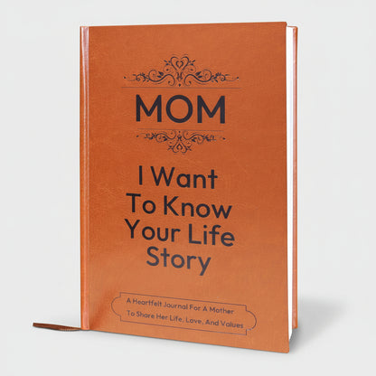 Life Story Journal Bound Hardcover Mom Dad