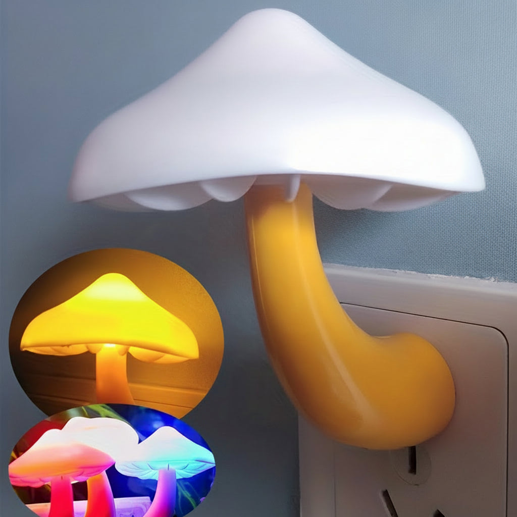 Lamps Mushroom LED Night Light Automatic Touch Sensor