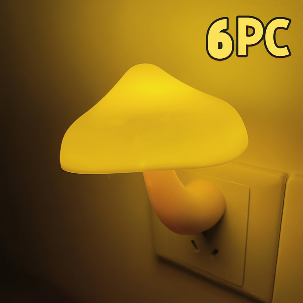 Lamps Mushroom LED Night Light Automatic Touch Sensor