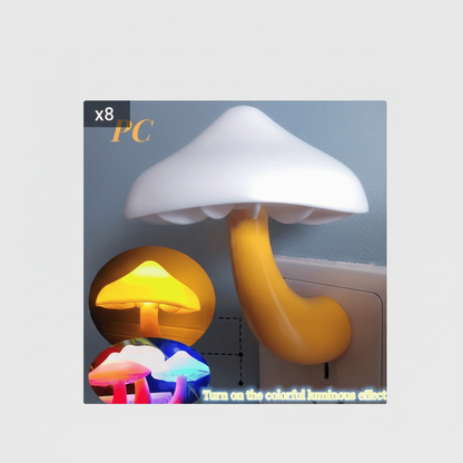 Lamps Mushroom LED Night Light Automatic Touch Sensor