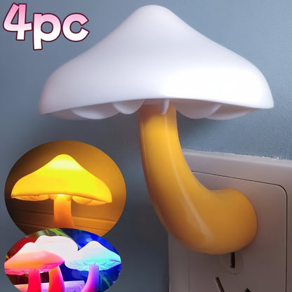 Lamps Mushroom LED Night Light Automatic Touch Sensor