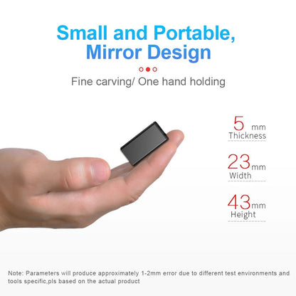 Voice Recorder Mini Digital Audio Recorder with Long Battery