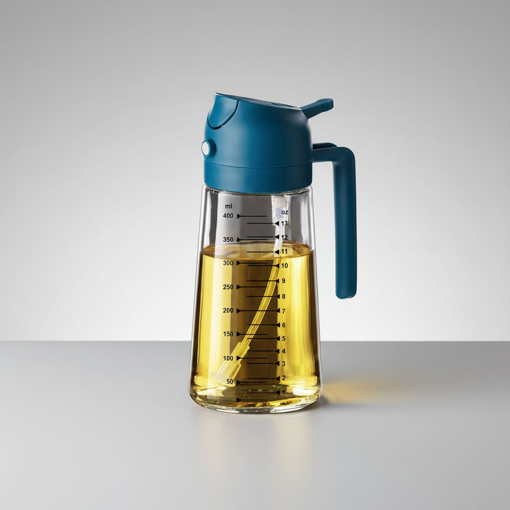 16oz Glass Olive Oil Sprayer Dispenser Kitchen BBQ