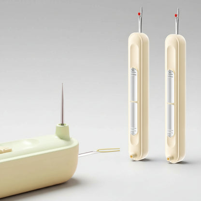 Needle Threader Compact Seam Trimmer Easy Thread Cut