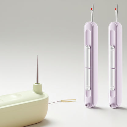 Needle Threader Compact Seam Trimmer Easy Thread Cut