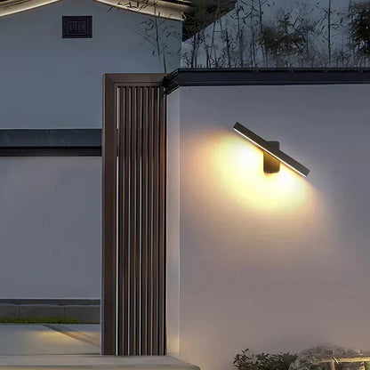 Outdoor PIR Motion Sensor Wall Light - Waterproof & Adjustable
