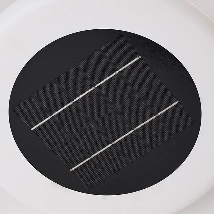 Metal & Acrylic Outdoor Solar Floor Lamp