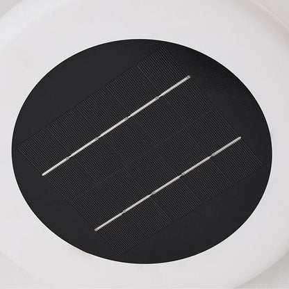 Metal & Acrylic Outdoor Solar Floor Lamp