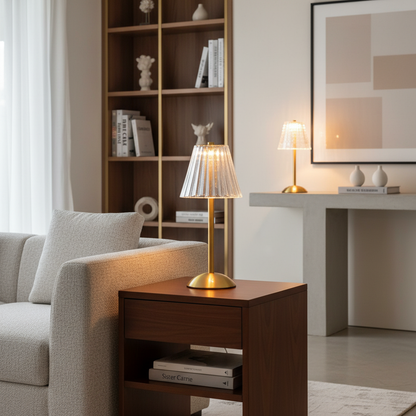 Wireless Table Lamp | Rechargeable LED with Touch Control