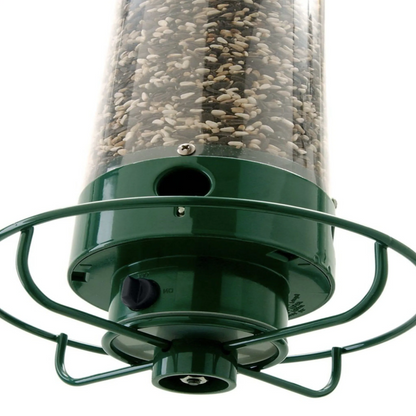 Squirrel-proof bird feeder | Spinning perch deterrent