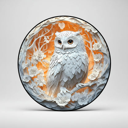 Owl Puzzle Intricate Paper Cut Detailed Design