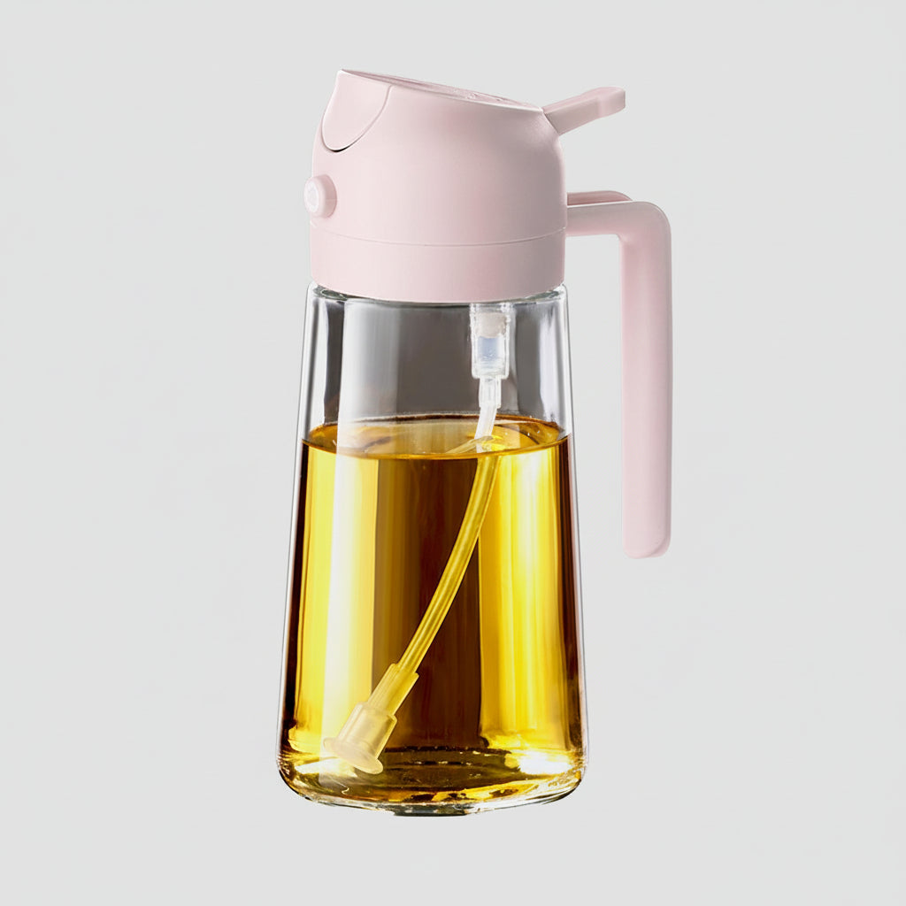 16oz Glass Olive Oil Sprayer Dispenser Kitchen BBQ