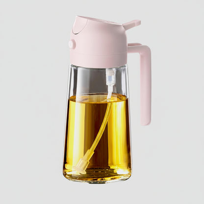 16oz Glass Olive Oil Sprayer Dispenser Kitchen BBQ